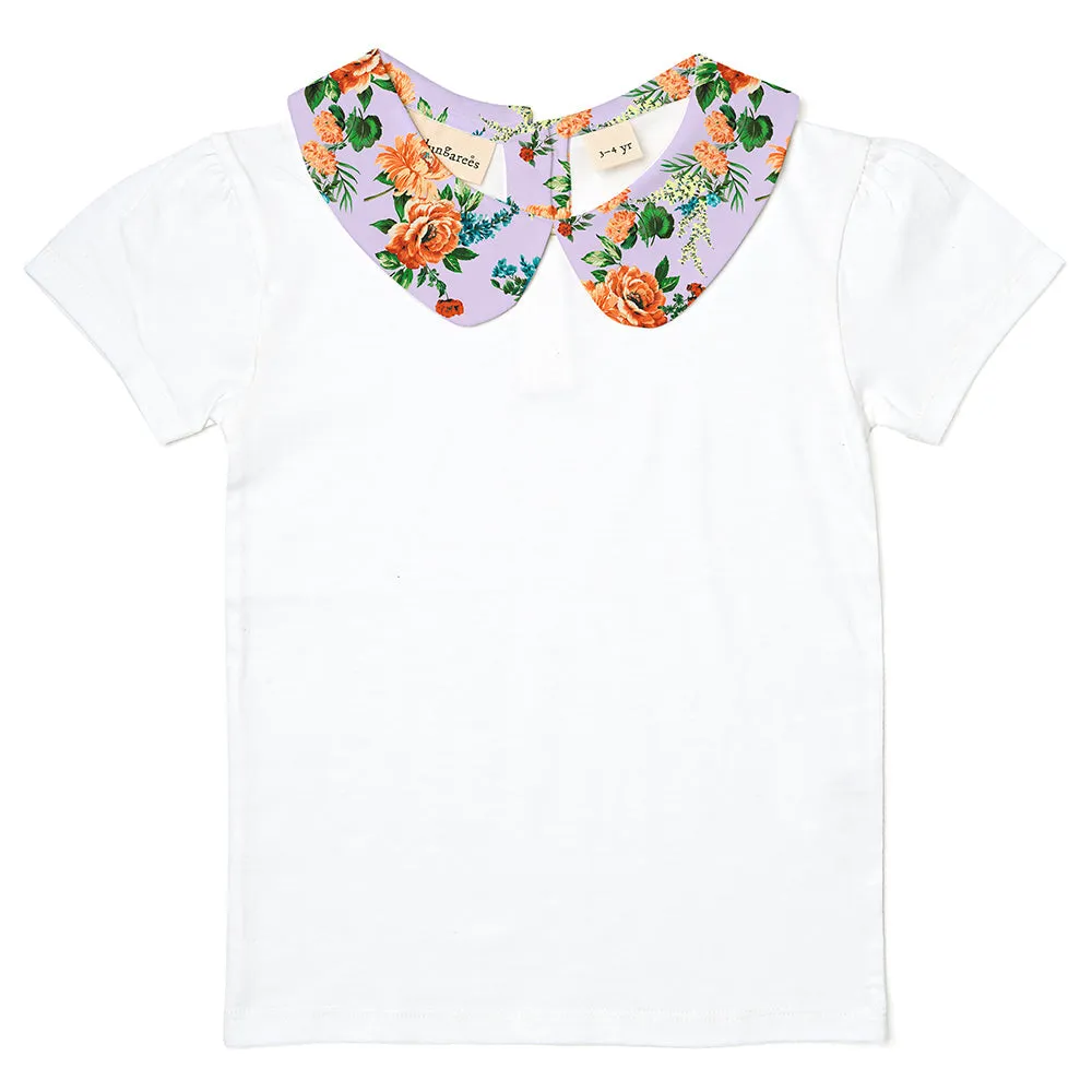 Ddxao Peter Pan Collar - Floral Express
