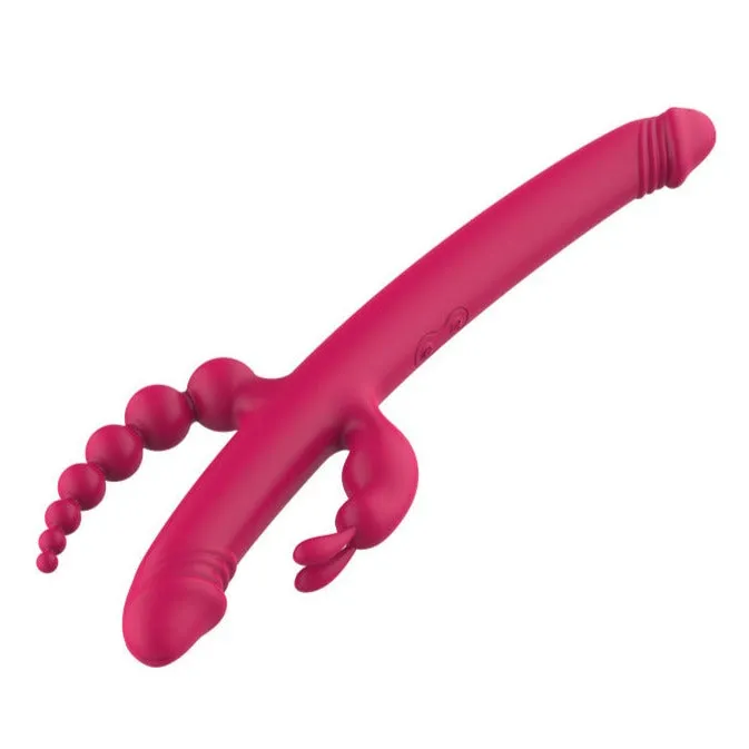 Dreamtoys Essentials Anywhere Pleasure Triple Vibe Pink