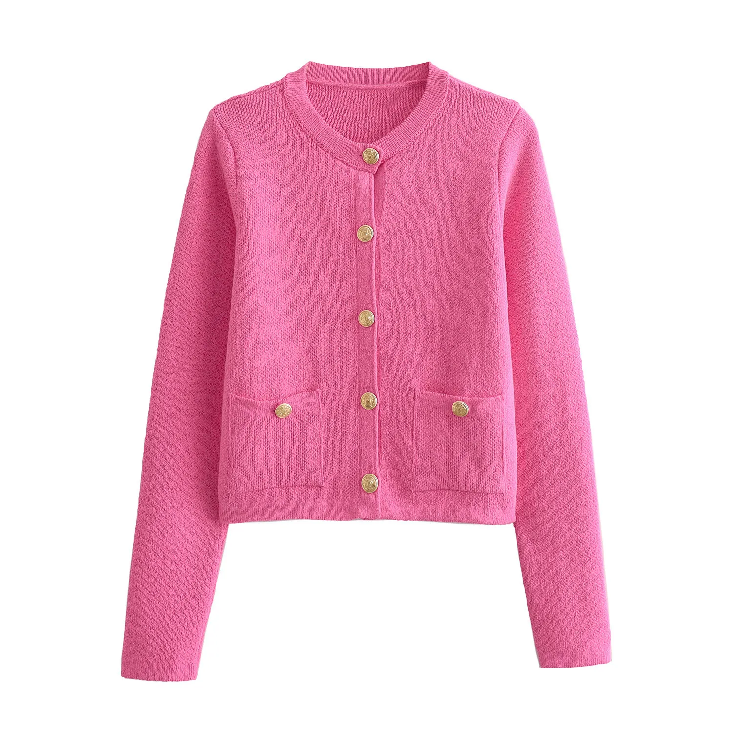 Elegant Warm Wool Knitwear Cardigan with Pockets for Women | Ideal for Winter