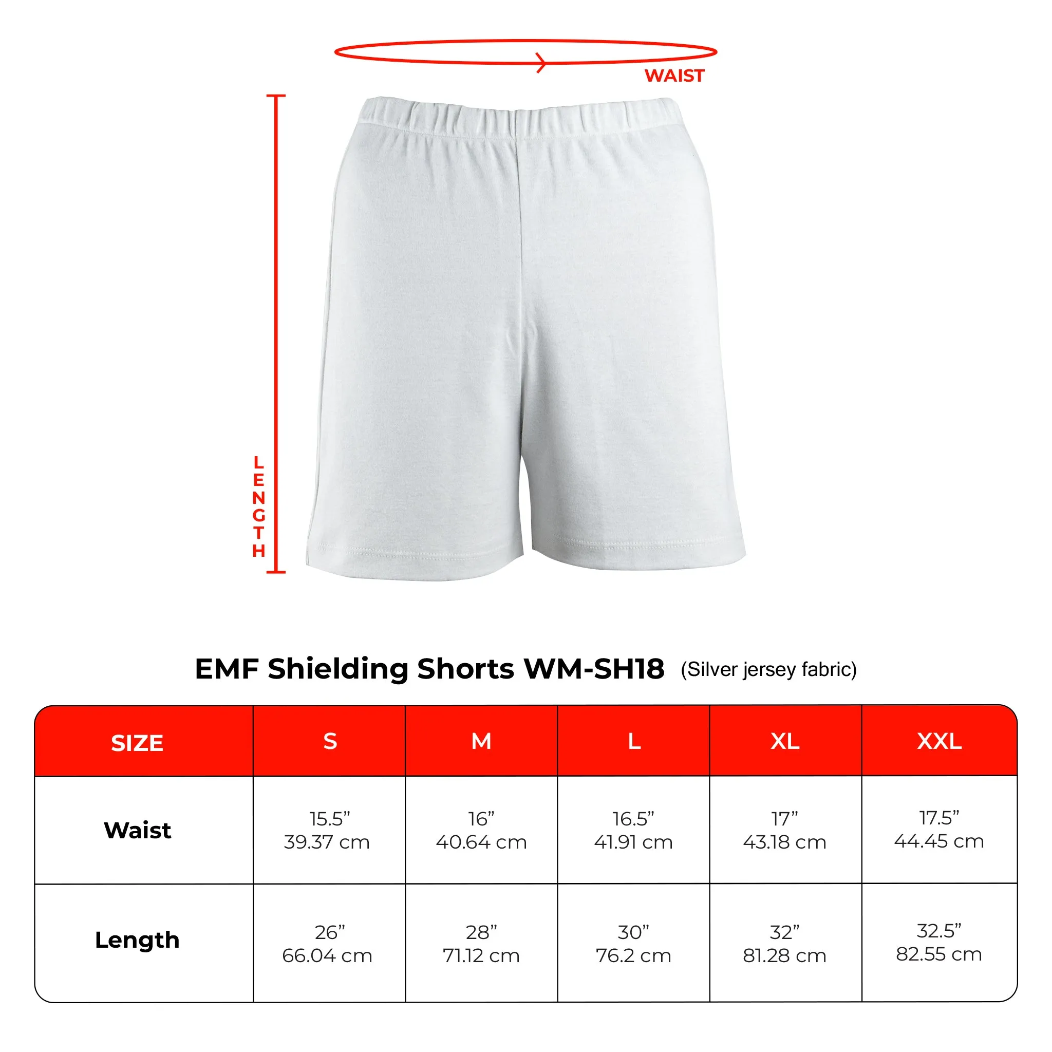 EMF Shielding Shorts WM-SH18