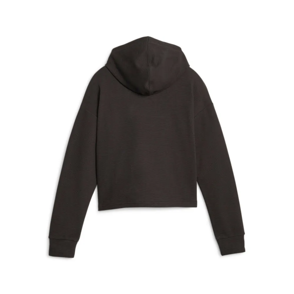 Essentials Elevated Cropped Pullover Hoodie