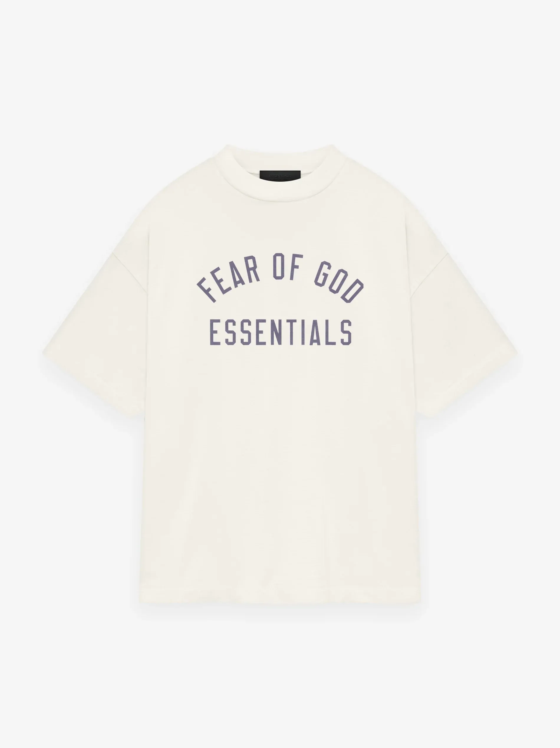 ESSENTIALS - Jersey Crewneck T-Shirt Shell