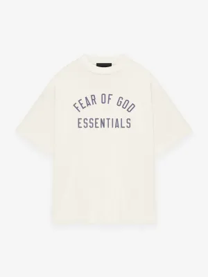 ESSENTIALS - Jersey Crewneck T-Shirt Shell