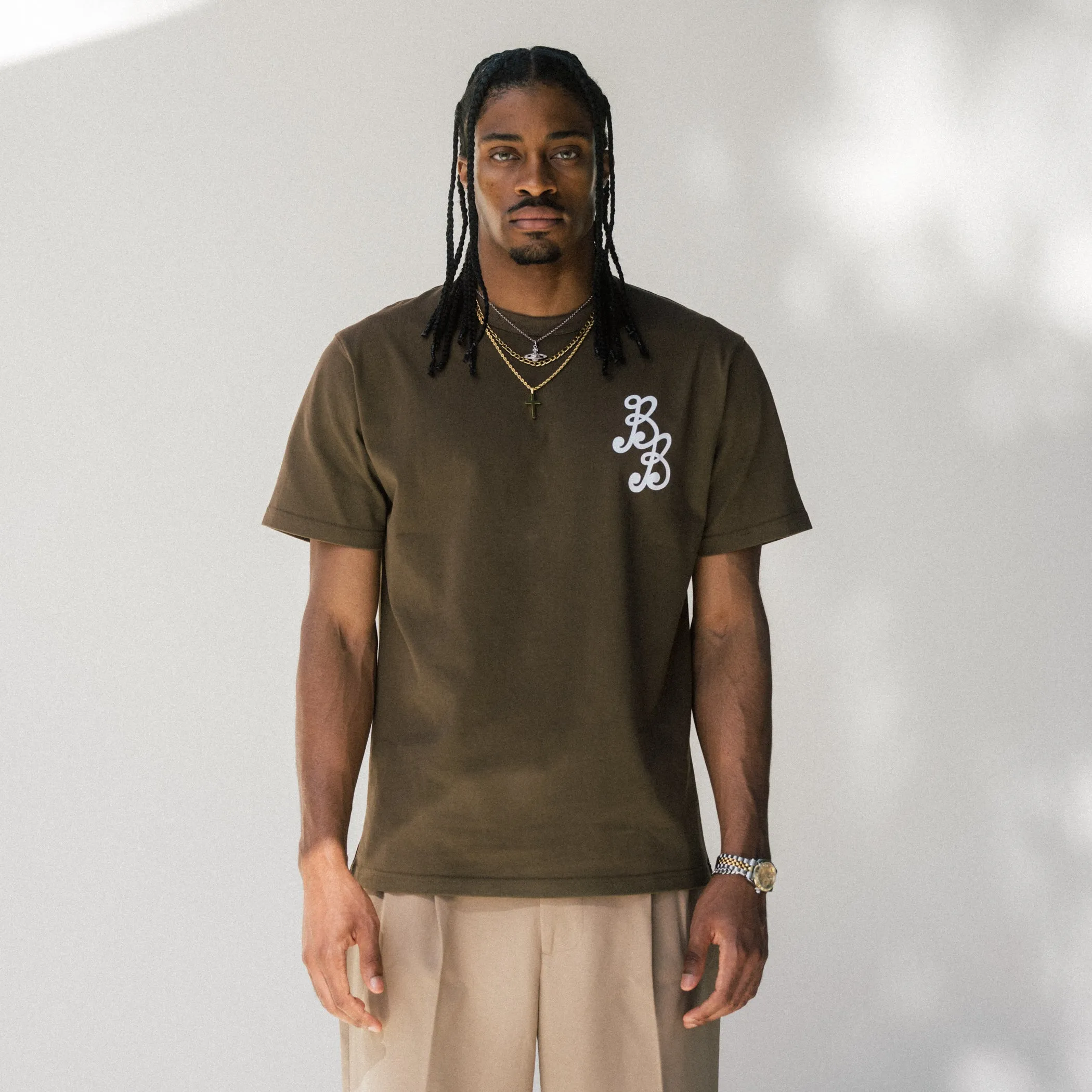 Essentials T-Shirt - Bogey Brown
