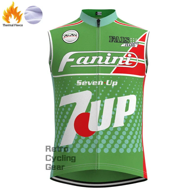 Fanini Fleece Retro Cycling Vest