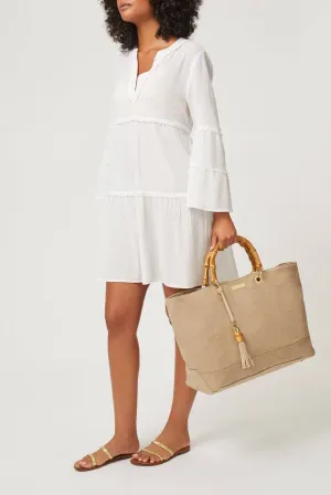 Faro Canvas Beach Bag