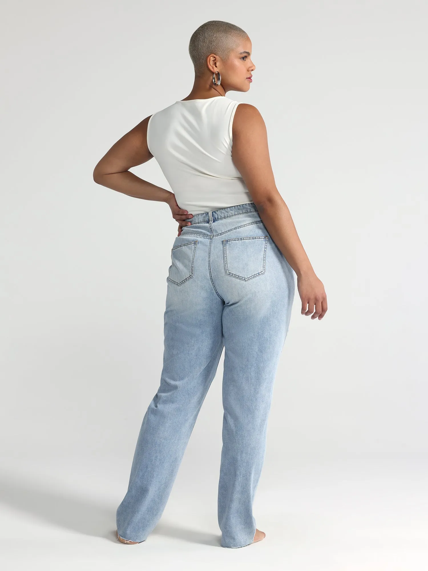 Fashion To Figure - FTF Essentials - V-Neck Knit Bodysuit