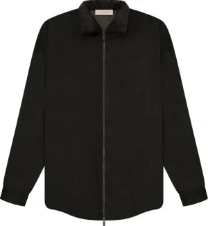 FEAR OF GOD ESSENTIALS CORDUROY SHIRT JACKET "OFF BLACK" SS23
