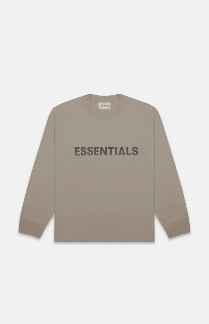Fear Of God Essentials "CEMENT" Long Sleeve Shirt
