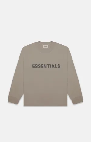 Fear Of God Essentials "CEMENT" Long Sleeve Shirt