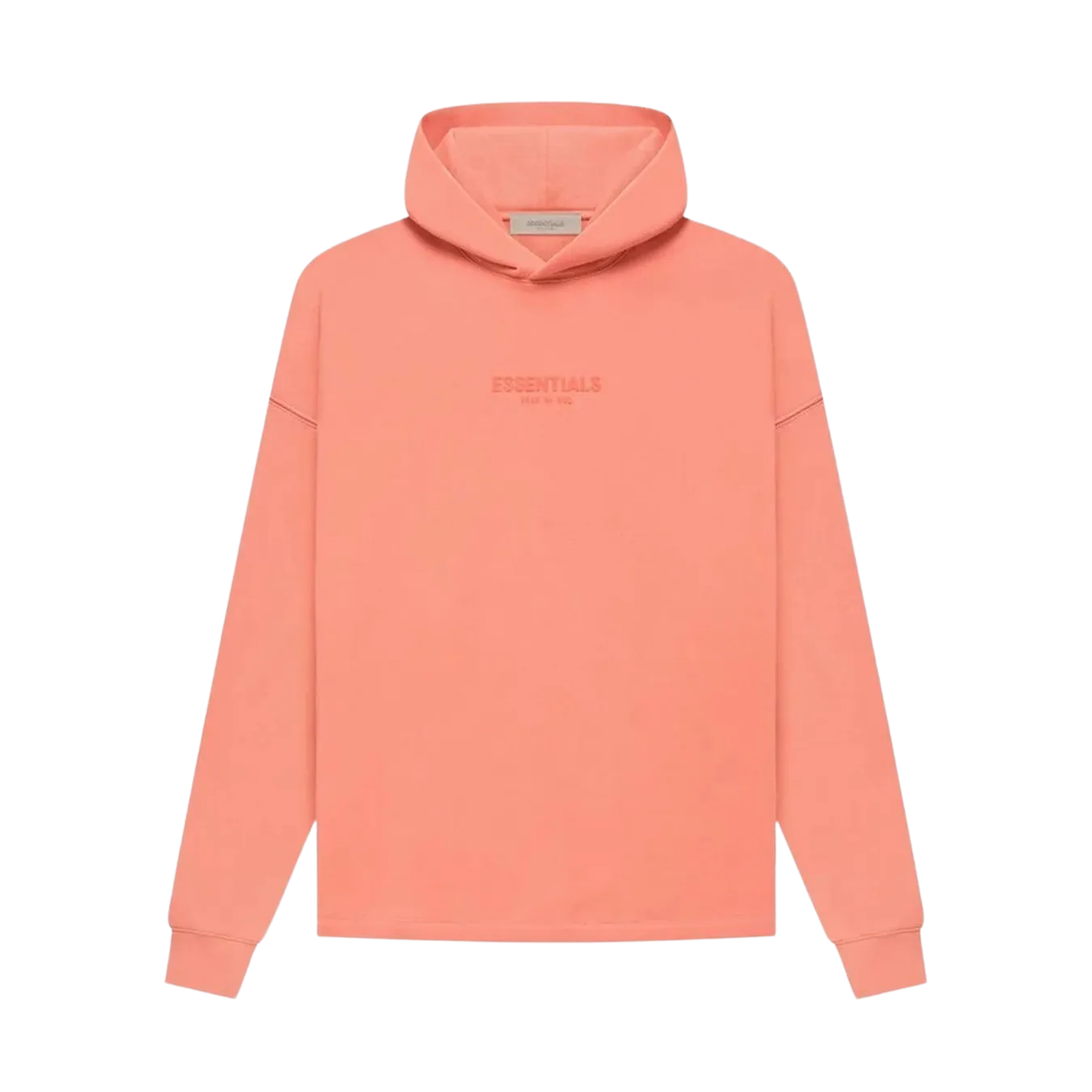 Fear of God Essentials Relaxed Hoodie 'Coral'