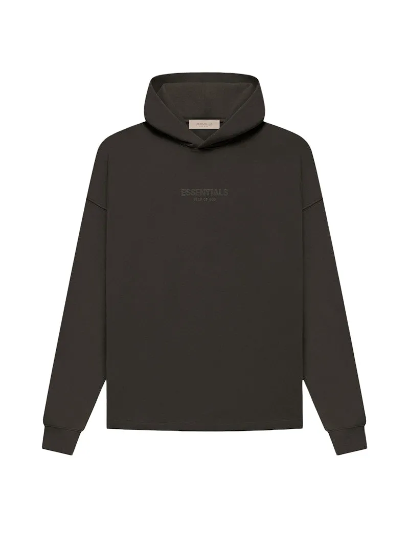 Fear Of God Essentials Relaxed Hoodie Off Black