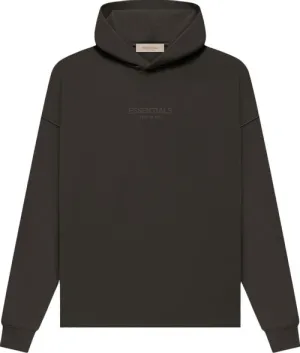 FEAR OF GOD ESSENTIALS RELAXED HOODIE "OFF BLACK" FW22