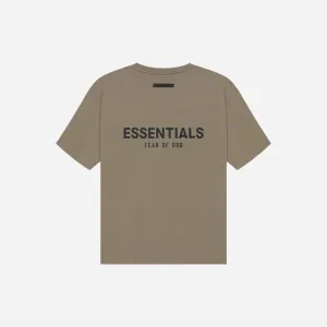 FEAR OF GOD ESSENTIALS SS20 TAUPE SHORT SLEEVE T-SHIRT