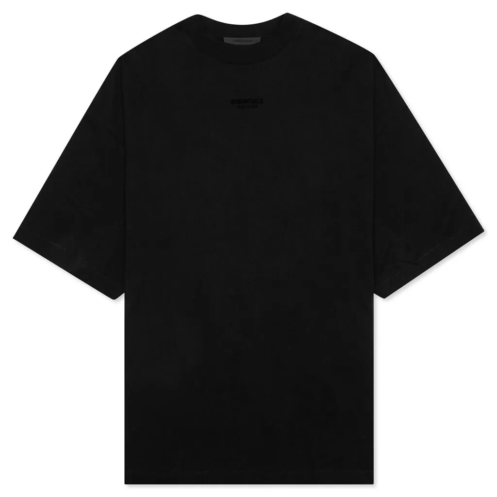 FEAR OF GOD ESSENTIALS T-SHIRT "JET BLACK" FW23