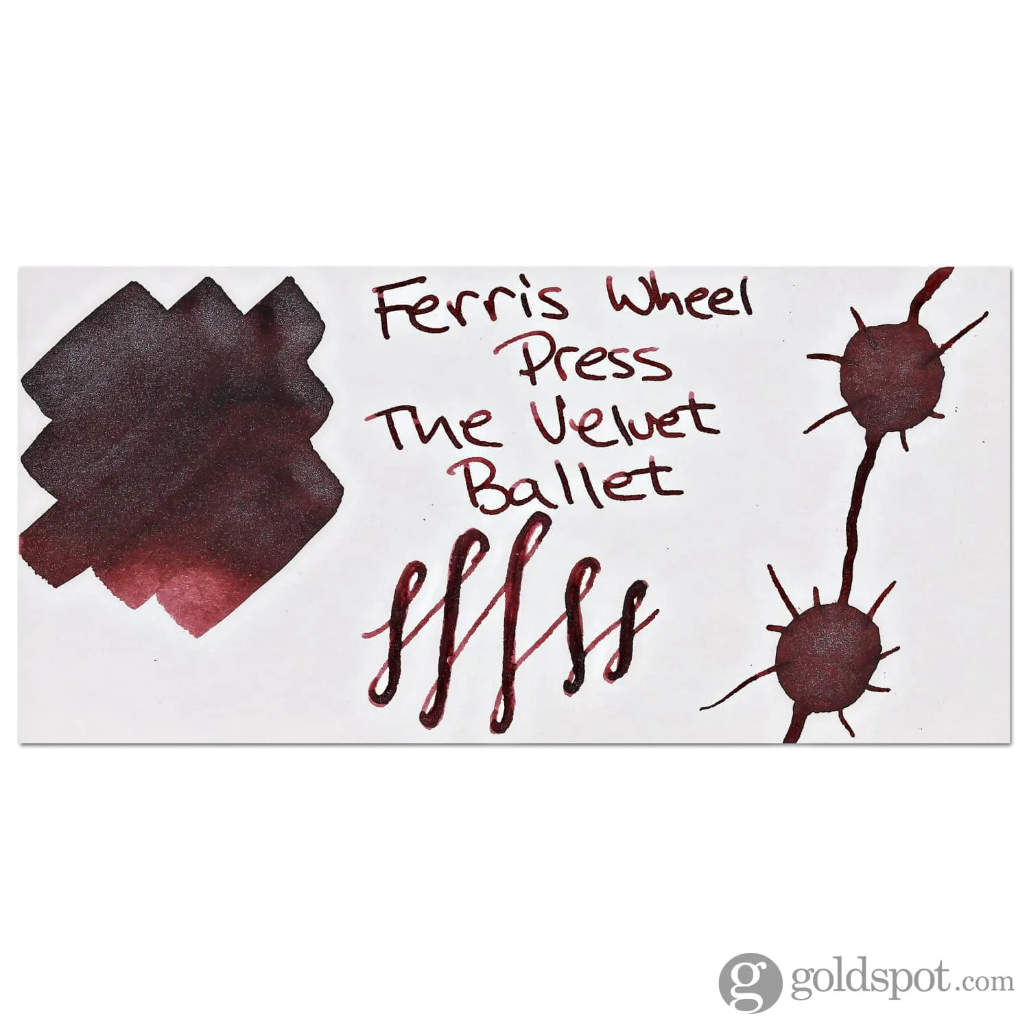 Ferris Wheel Press in The Velvet Ballet Shimmer Bottled Ink - 38 mL