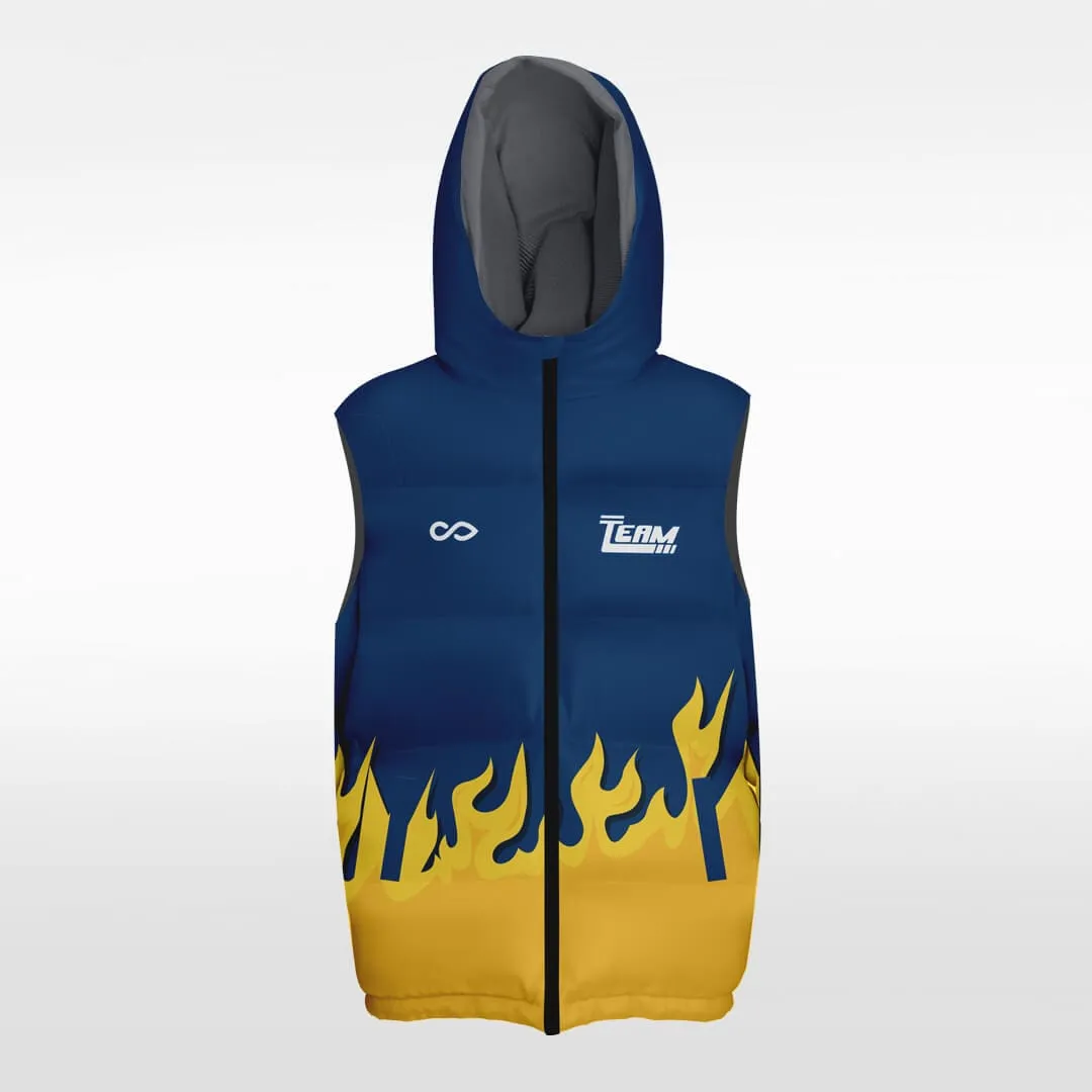 Fire - Customized Sublimated Winter Vest 009