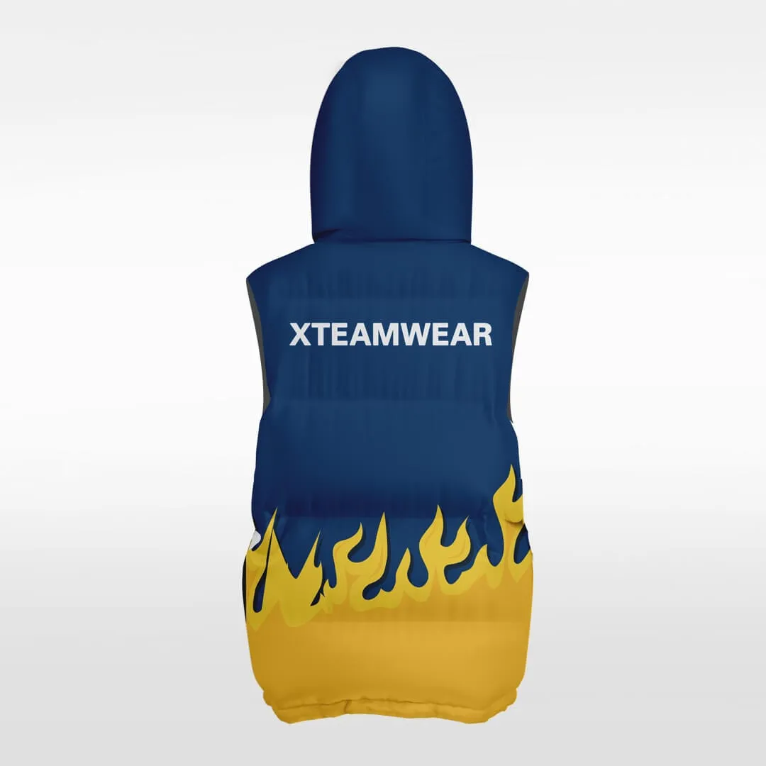 Fire - Customized Sublimated Winter Vest 009