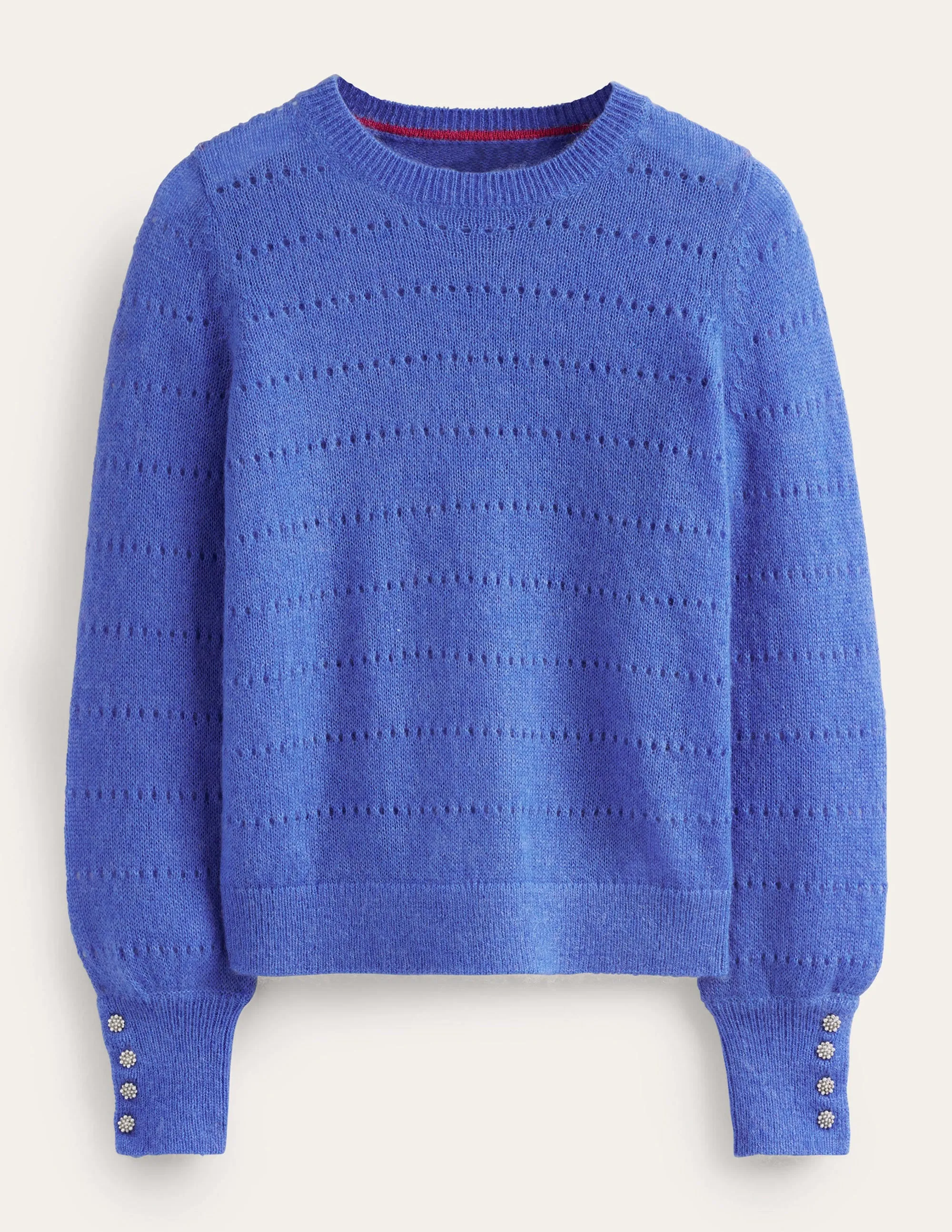 Fluffy Textured Jumper-Meadow Spring