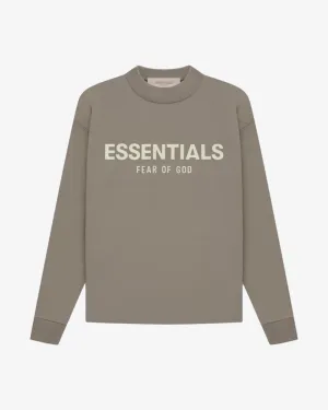 FOG ESSENTIALS SS22 KIDS DESERT TAUPE LONGSLEEVE