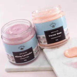 Forest Rose Body Butter 100g with Cedarwood and Rose