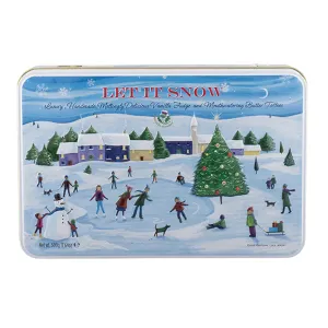 Gardiners of Scotland 500g Christmas Skating Scene Vanilla Fudge & Butter Toffees Tin