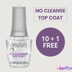 Gelish No-Cleanse Top Coat (Combo 10 1)