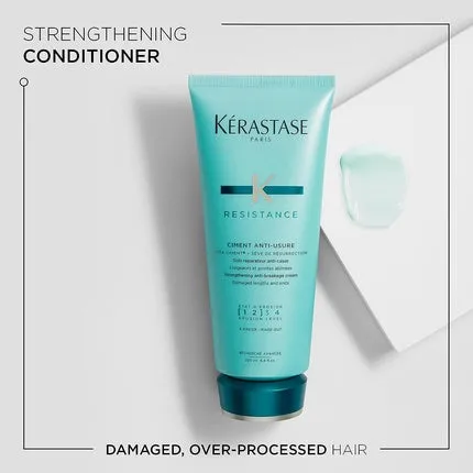 Gentle strengthening anti-fragility conditioner with Vita-Ciment Advance Ciment Anti-Usure 200 ml, Kerastase