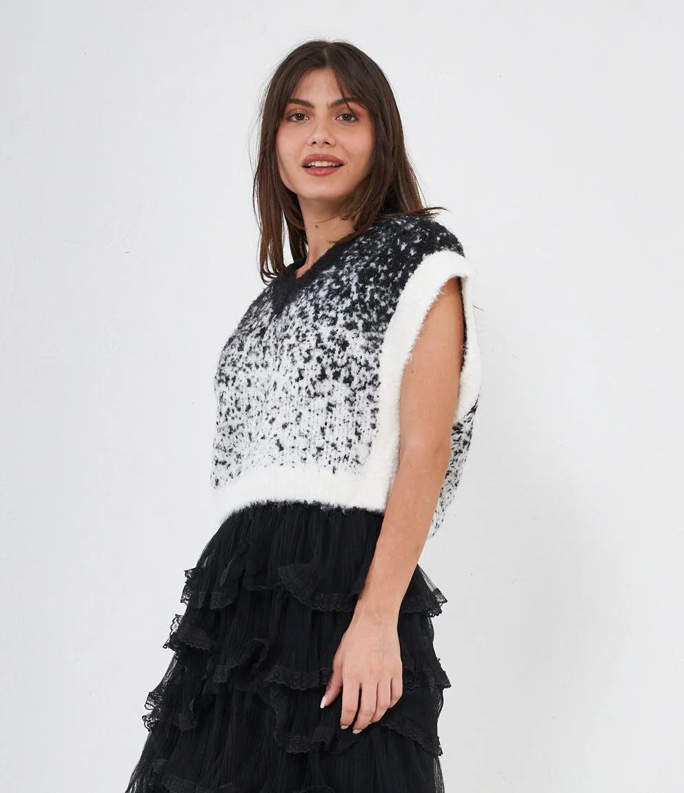 Gilet scollo a v