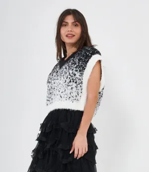 Gilet scollo a v