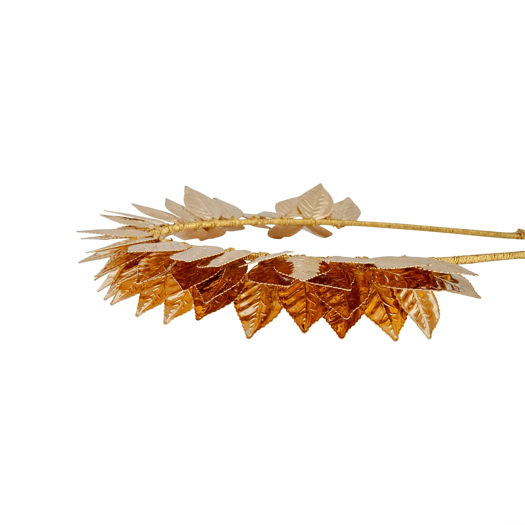 Gold Leaf Bomb Metallic Headband
