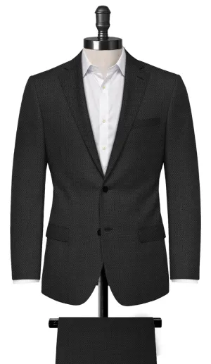 Grey Birdseye Suit