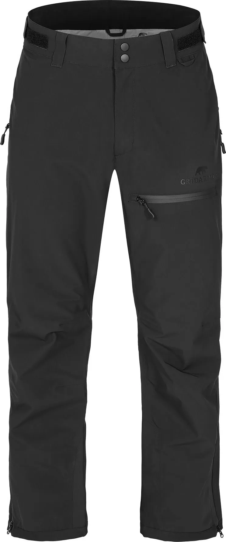 Gridarmor 3 Layer Alpine Pants Men Jet Black | Buy Gridarmor 3 Layer Alpine Pants Men Jet Black here | Outnorth