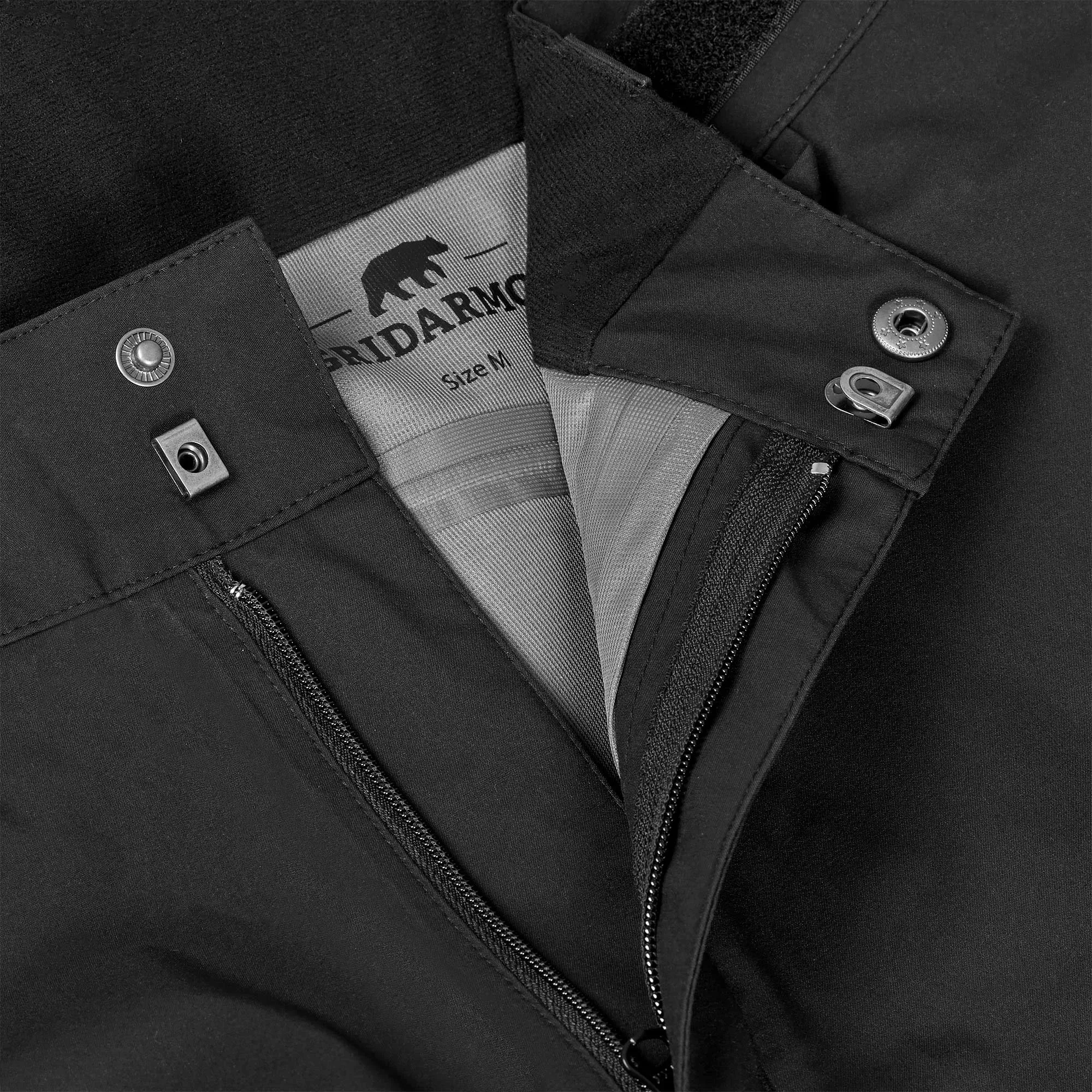 Gridarmor 3 Layer Alpine Pants Men Jet Black | Buy Gridarmor 3 Layer Alpine Pants Men Jet Black here | Outnorth