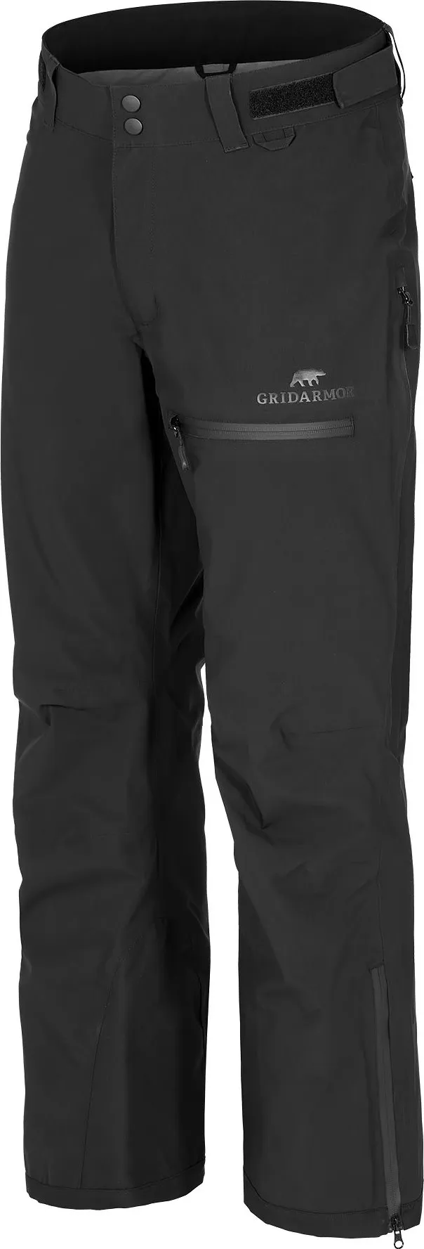 Gridarmor 3 Layer Alpine Pants Men Jet Black | Buy Gridarmor 3 Layer Alpine Pants Men Jet Black here | Outnorth
