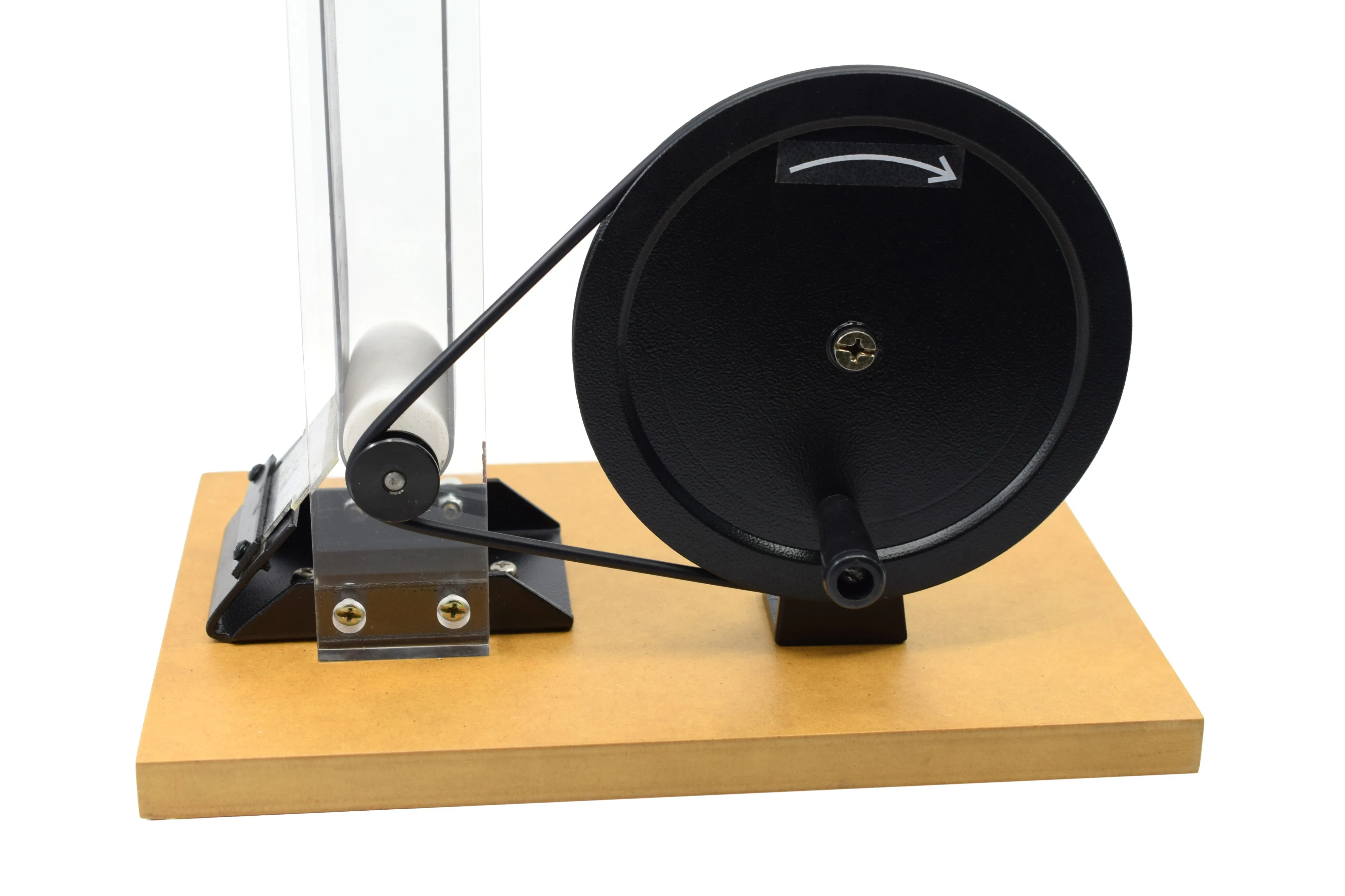 Hand Crank Van De Graaff Generator, 7.9" Sphere