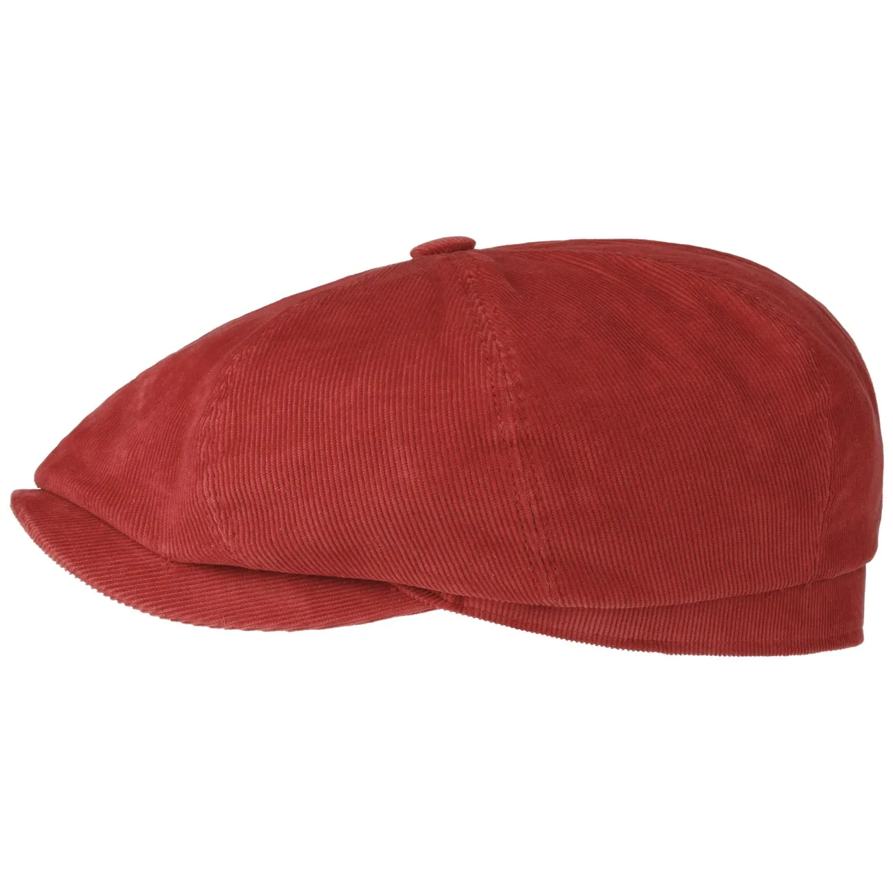 Hatteras Sustainable Corduroy Flat Cap by Stetson