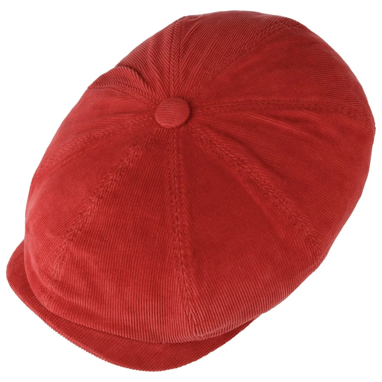 Hatteras Sustainable Corduroy Flat Cap by Stetson