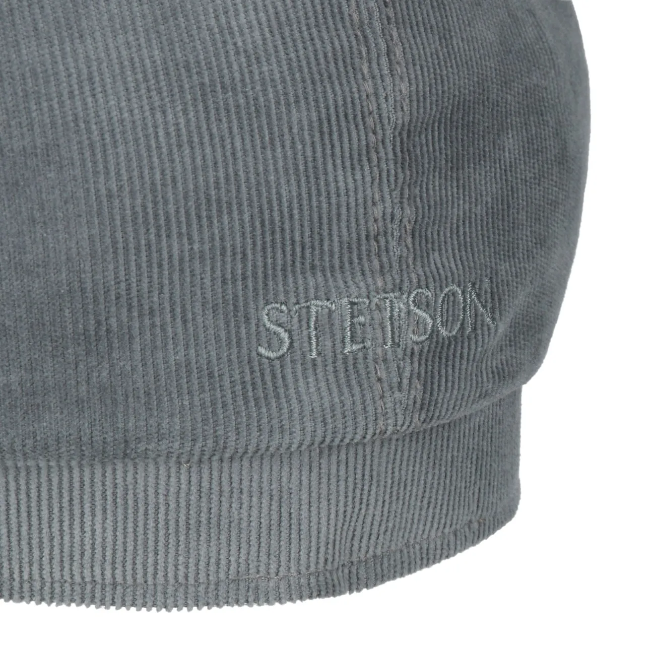 Hatteras Sustainable Corduroy Flat Cap by Stetson