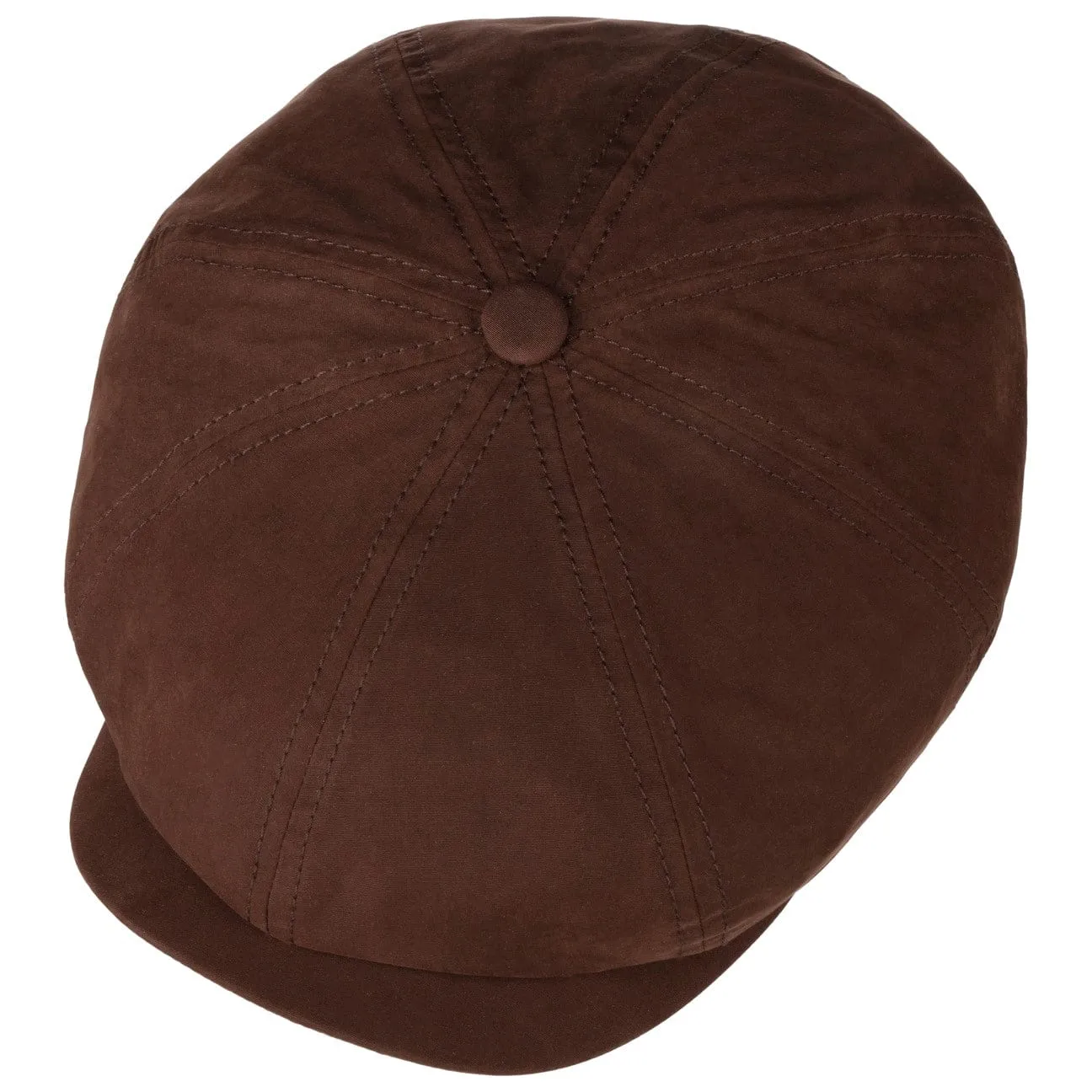 Hatteras Waxed Cotton WR Flat Cap by Stetson