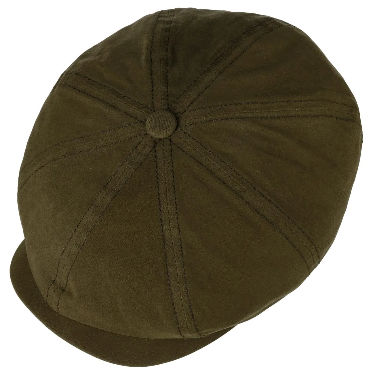Hatteras Waxed Cotton WR Flat Cap by Stetson