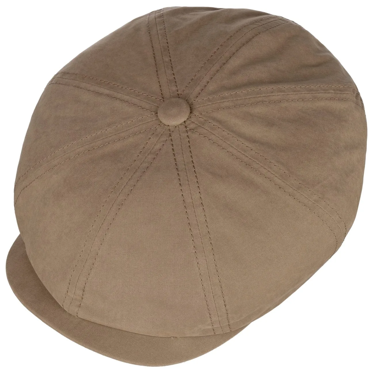 Hatteras Waxed Cotton WR Flat Cap by Stetson