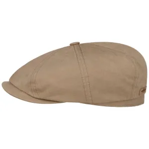 Hatteras Waxed Cotton WR Flat Cap by Stetson