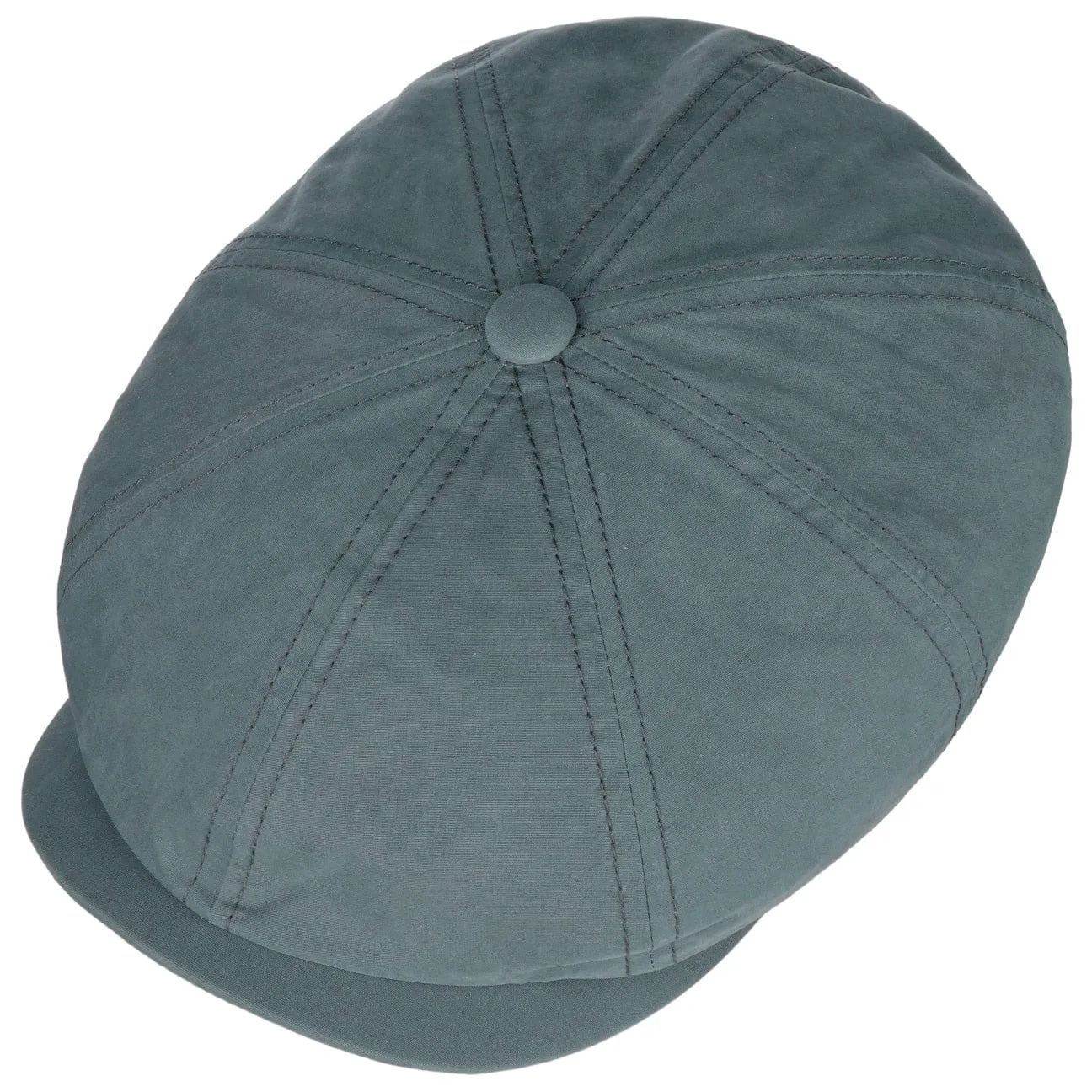 Hatteras Waxed Cotton WR Flat Cap by Stetson