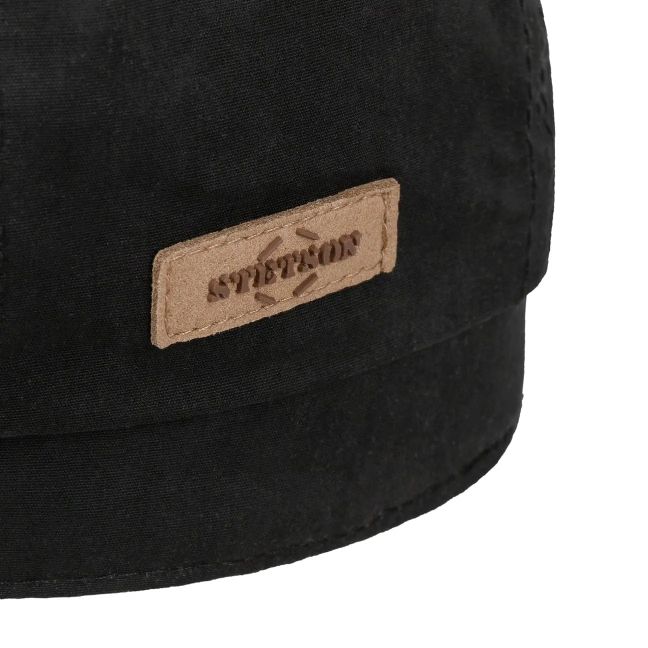 Hatteras Waxed Cotton WR Flat Cap by Stetson