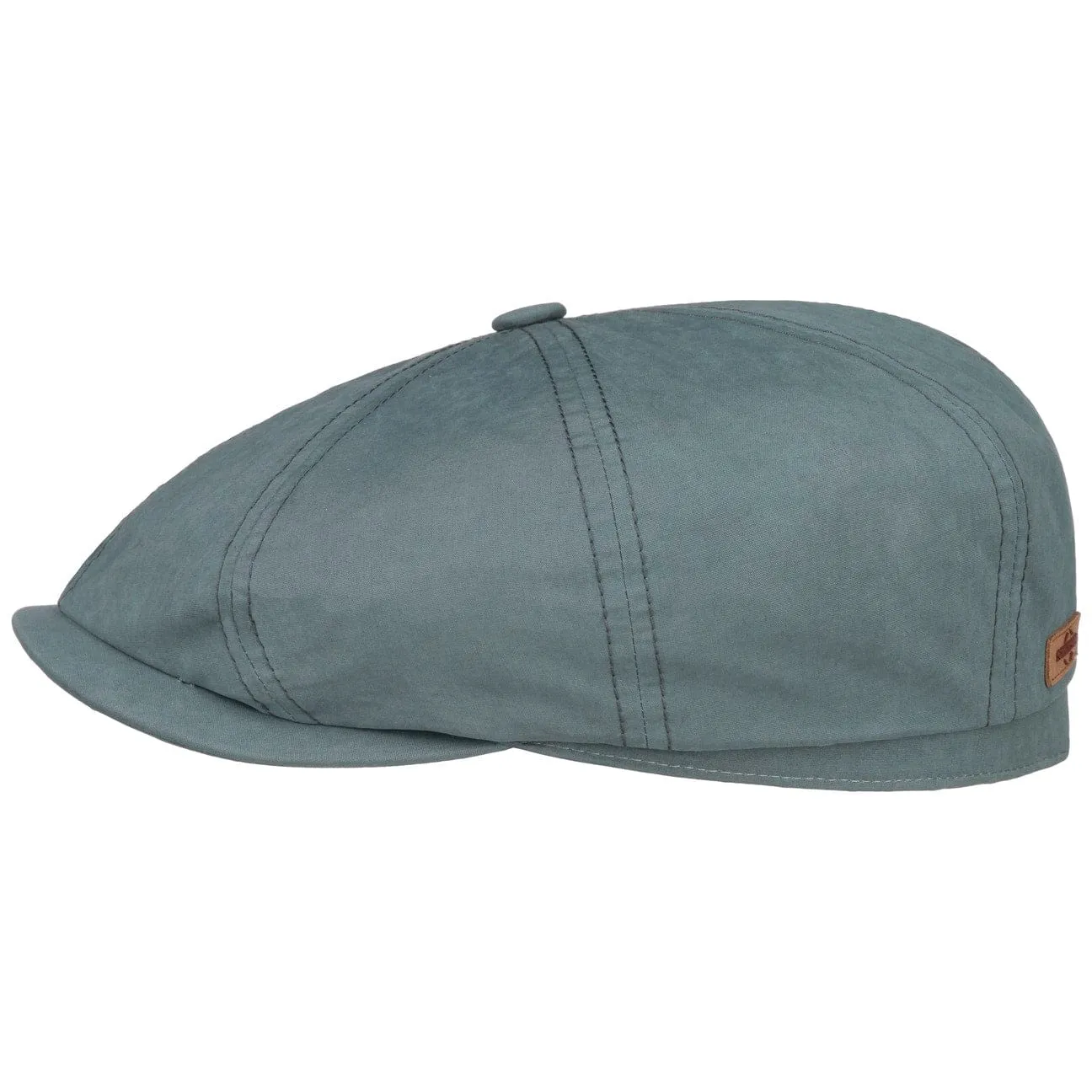 Hatteras Waxed Cotton WR Flat Cap by Stetson