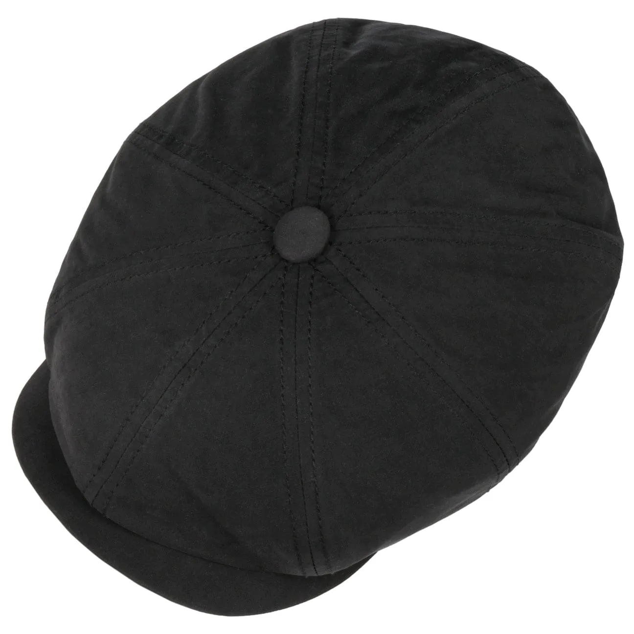Hatteras Waxed Cotton WR Flat Cap by Stetson