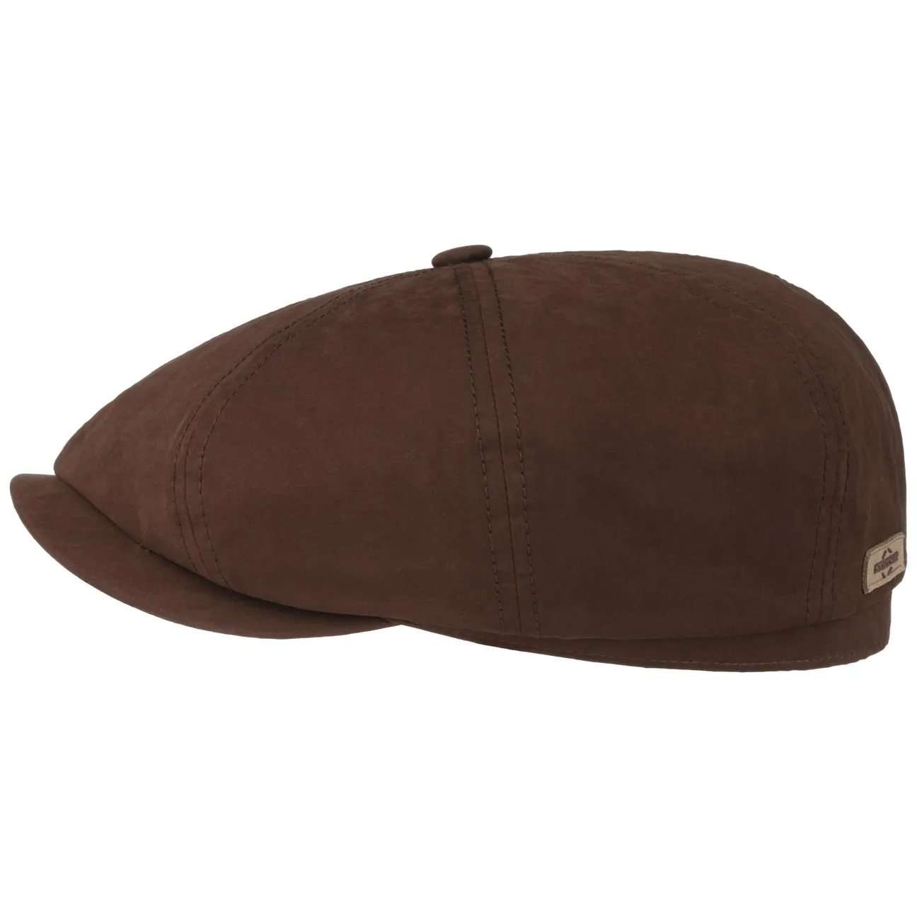Hatteras Waxed Cotton WR Flat Cap by Stetson