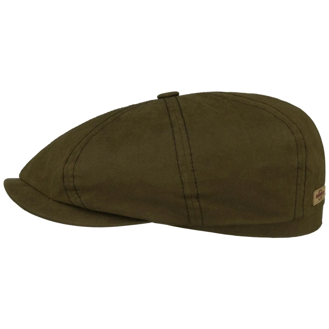 Hatteras Waxed Cotton WR Flat Cap by Stetson
