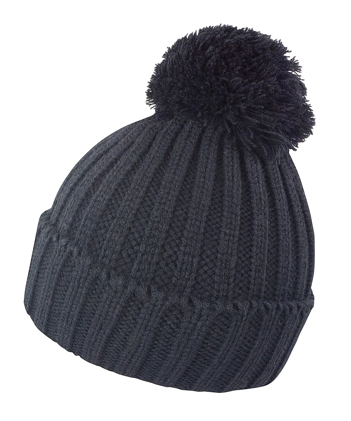 HDI quest knitted hat | Black
